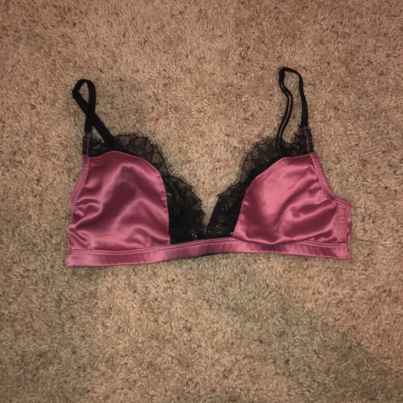 Victoria's Secret Other - VS Satin and Lace Bralette